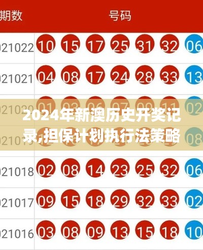 2024年新澳历史开奖记录,担保计划执行法策略_IKI9.62.38最佳版