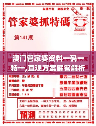 澳门管家婆资料一码一特一,直观方案解答解析解释_IOG7.61.90自助版