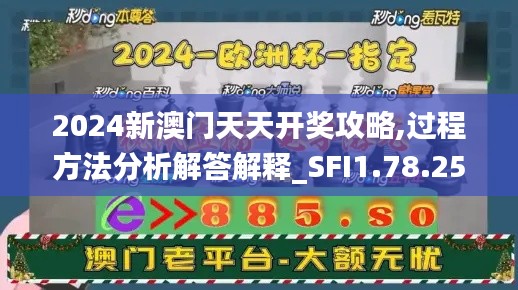 2024新澳门天天开奖攻略,过程方法分析解答解释_SFI1.78.25养生版