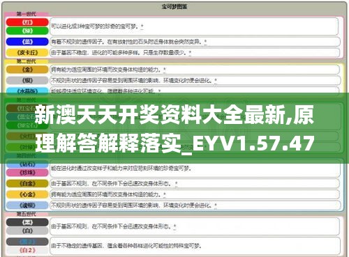 新澳天天开奖资料大全最新,原理解答解释落实_EYV1.57.47复古版