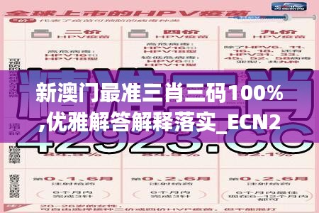 新澳门最准三肖三码100%,优雅解答解释落实_ECN2.30.47复兴版