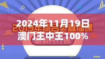 2024年11月19日澳门王中王100%能力提升解析_NMU9.70.74交互式版