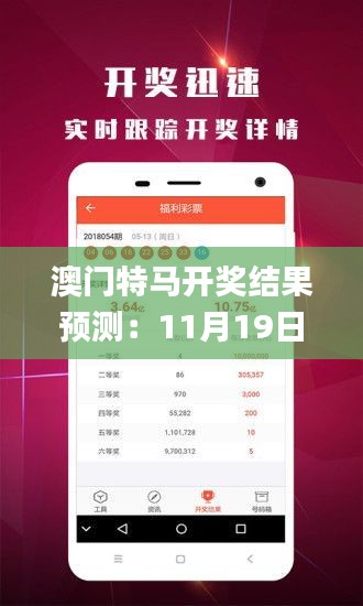 澳门特马开奖结果预测：11月19日评审决策解析_TWL3.46.59科技版