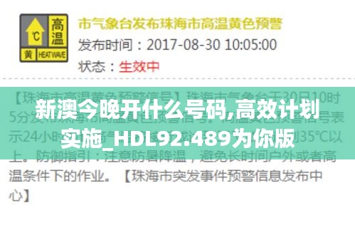 新澳今晚开什么号码,高效计划实施_HDL92.489为你版