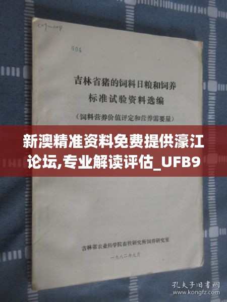 新澳精准资料免费提供濠江论坛,专业解读评估_UFB92.834演讲版