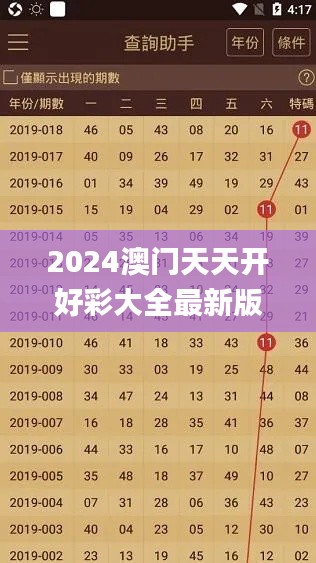 2024澳门天天开好彩大全最新版本,齐备解答解释落实_触感版MZH9.67