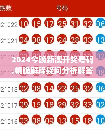 2024今晚新澳开奖号码,精确解释疑问分析解答_艺术版PGW7.23