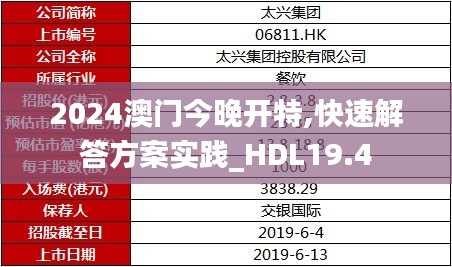 2024澳门今晚开特,快速解答方案实践_HDL19.4