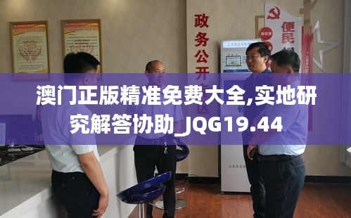 澳门正版精准免费大全,实地研究解答协助_JQG19.44