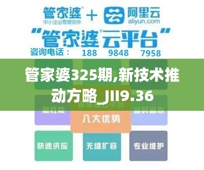 管家婆325期,新技术推动方略_JII9.36