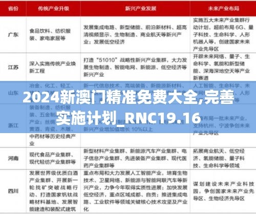 2024新澳门精准免费大全,完善实施计划_RNC19.16