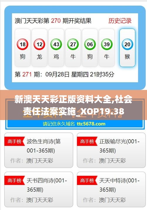 新澳天天彩正版资料大全,社会责任法案实施_XOP19.38