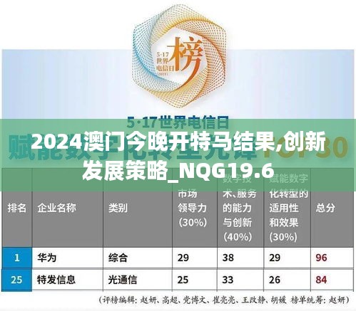 2024澳门今晚开特马结果,创新发展策略_NQG19.6