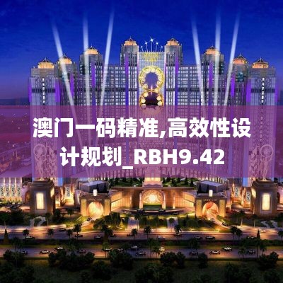 澳门一码精准,高效性设计规划_RBH9.42