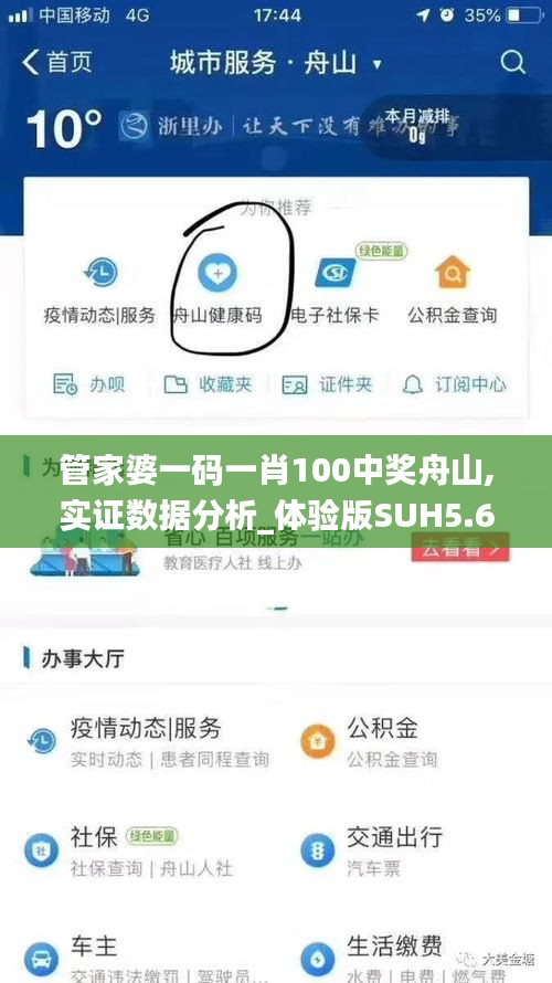 管家婆一码一肖100中奖舟山,实证数据分析_体验版SUH5.60