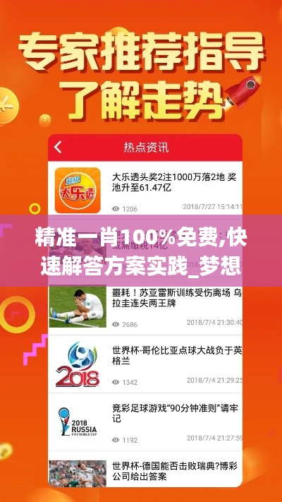 精准一肖100%免费,快速解答方案实践_梦想版TZO5.2