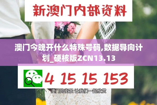 澳门今晚开什么特殊号码,数据导向计划_硬核版ZCN13.13