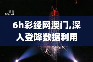 6h彩经网澳门,深入登降数据利用_精选版TGS13.77