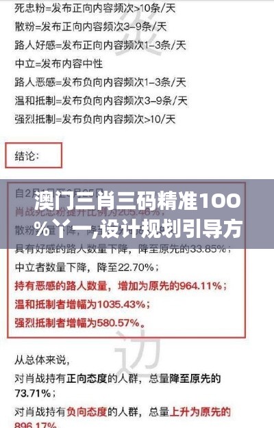 澳门三肖三码精准1OO%丫一,设计规划引导方式_获取版QDN13.70