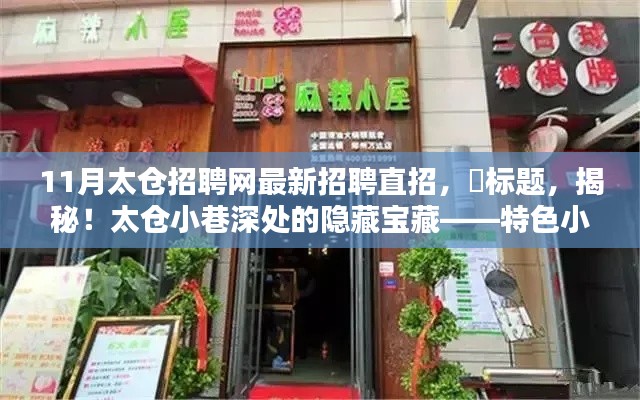 太仓特色小店招聘探秘，揭秘小巷深处的隐藏宝藏