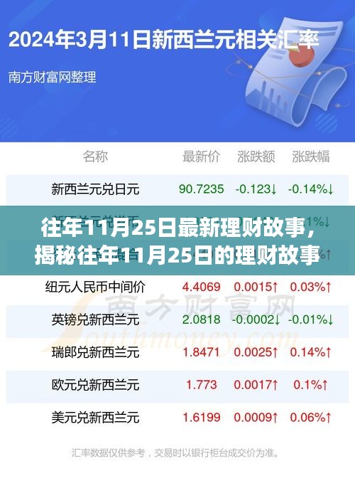 揭秘往年11月25日理财故事，策略、机遇与挑战的探讨与启示