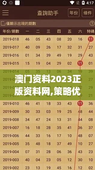 澳门资料2023正版资料网,策略优化计划_触感版WKK13.7