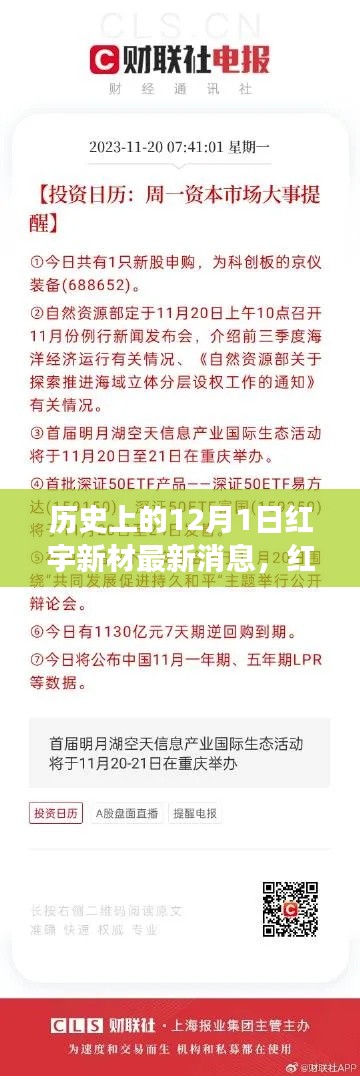 红宇新材12月1日最新消息，启程与自然美景的邂逅之旅