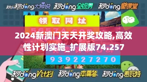 2024新澳门天天开奖攻略,高效性计划实施_扩展版74.257