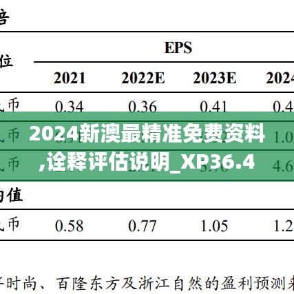 2024新澳最精准免费资料,诠释评估说明_XP36.458