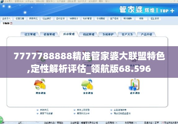 7777788888精准管家婆大联盟特色,定性解析评估_领航版68.596