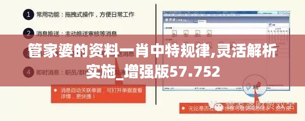 管家婆的资料一肖中特规律,灵活解析实施_增强版57.752