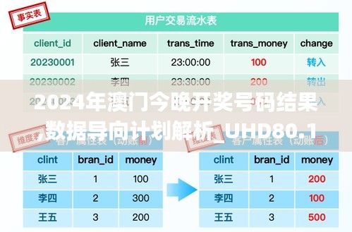 2024年澳门今晚开奖号码结果,数据导向计划解析_UHD80.189