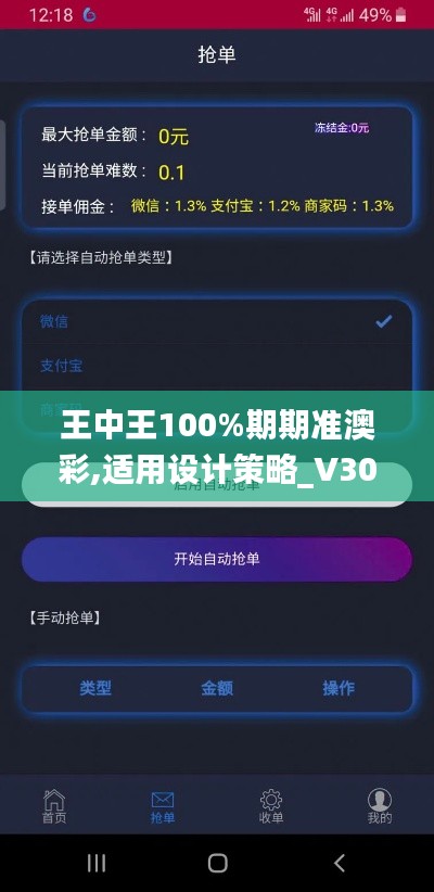 王中王100%期期准澳彩,适用设计策略_V30.40