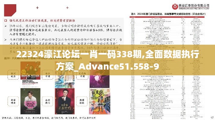 22324濠江论坛一肖一码338期,全面数据执行方案_Advance51.558-9