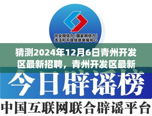 青州开发区最新招聘求职攻略，掌握求职技巧，成功应聘心仪职位（预测至2024年12月6日）