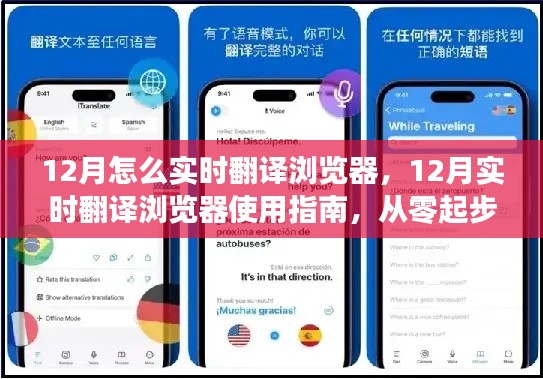 12月实时翻译浏览器使用指南，从入门到精通