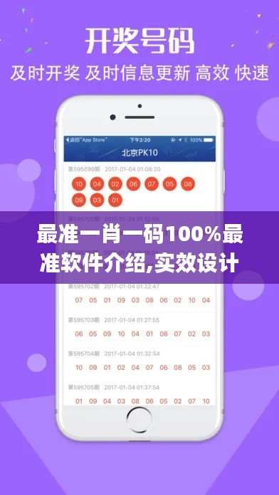 最准一肖一码100%最准软件介绍,实效设计策略_模拟版10.201