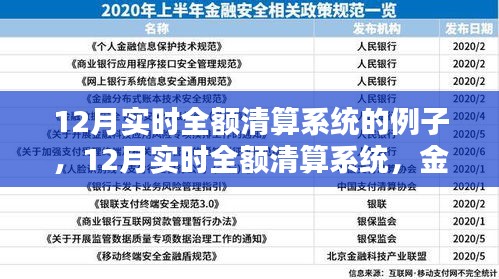 金融革新典范，12月实时全额清算系统详解与案例分享