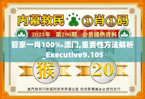 管家一肖100‰澳门,重要性方法解析_Executive9.105