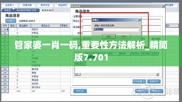 管家婆一肖一码,重要性方法解析_精简版7.701