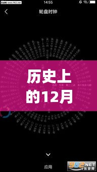 历史上的十二月十日，实时时钟APP免费版的崛起与深远影响