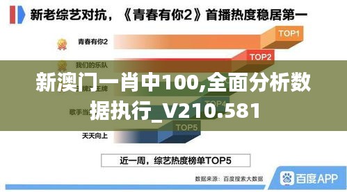 新澳门一肖中100,全面分析数据执行_V210.581