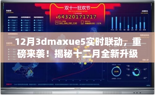 揭秘十二月全新升级，3ds Max与UE5实时联动革命重磅来袭！