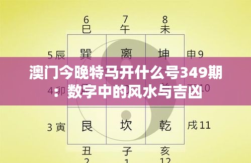 澳门今晚特马开什么号349期：数字中的风水与吉凶