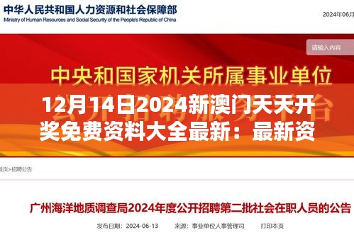 12月14日2024新澳门天天开奖免费资料大全最新：最新资讯，助你一臂之力