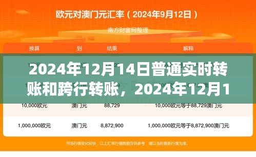 实时转账与跨行转账的蜕变之旅，揭秘2024年12月14日的转账革新之路