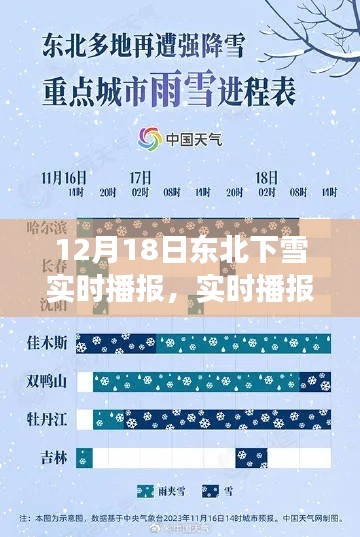 东北雪落实时播报，冬日画卷在12月18日展开