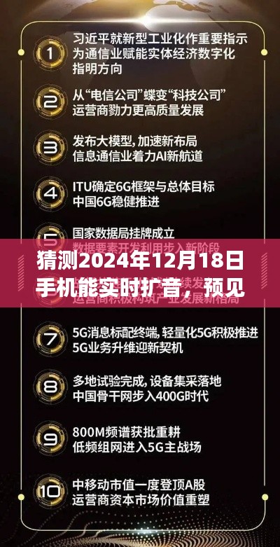 预见未来，2024年手机实时扩音技术革新与体验畅想