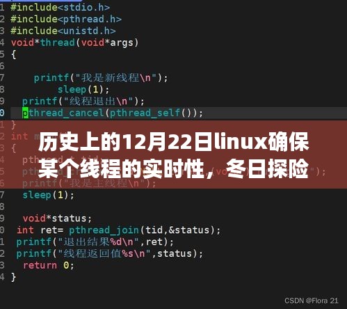 Linux的实时之旅，冬日探险与心灵的宁静谷——纪念历史上的重要时刻