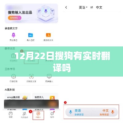 搜狗实时翻译功能在特定日期表现如何？